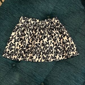 United Colors of Benetton Butterfly Print Blue and White Baby/Toddler Skirt